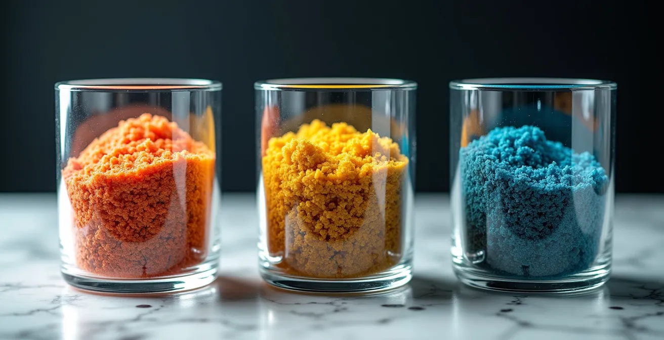 Gráfico visual mostrando tres portafolios de inversión diferentes según la edad del inversor