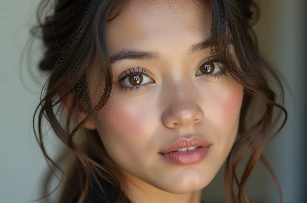 Una persona analizando con lupa unos criterios de autenticidad para un evento inmersivo, con un fondo teatral desenfocado y misterioso.