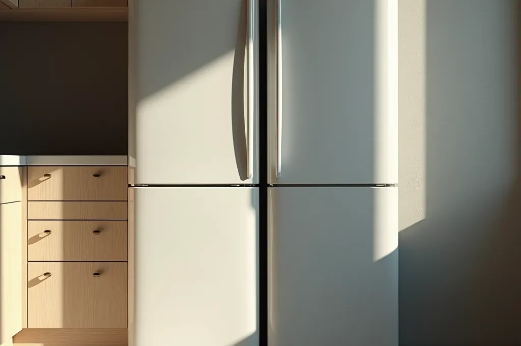 Comparación visual de etiquetas energéticas antiguas y nuevas en electrodoméstico