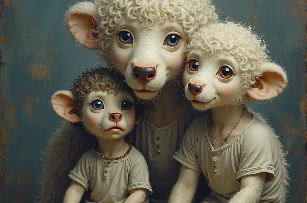 Detalle macro de manos entrelazadas con textura de hojas verdes superpuestas en doble exposición