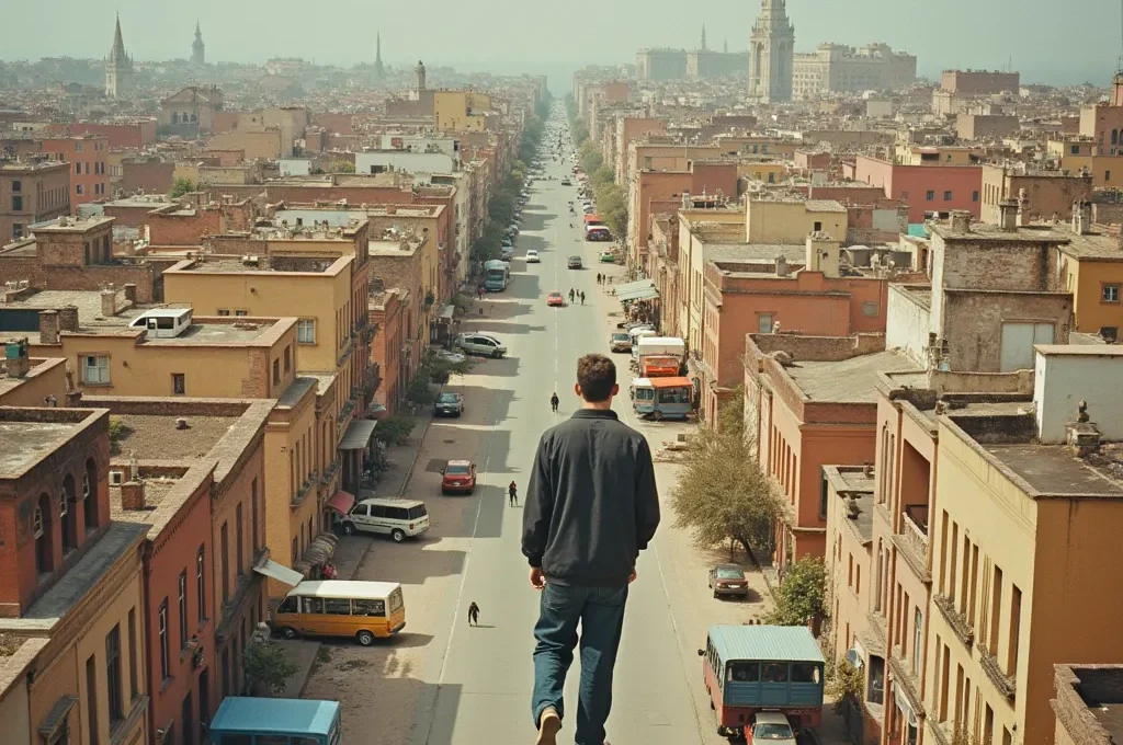 Vista cenital de un armario empotrado español con sistema de baldas extraíbles y cajas organizadoras