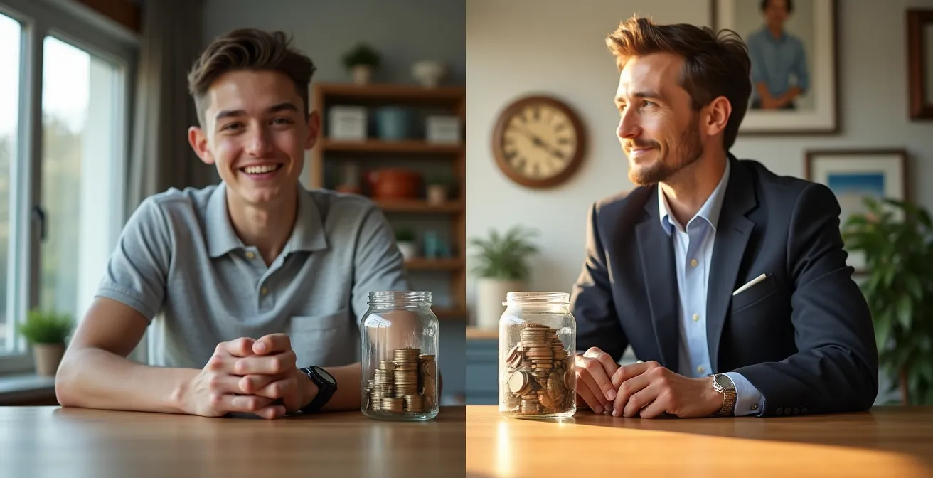 Inversión temprana de jóvenes españoles mostrando el poder del interés compuesto